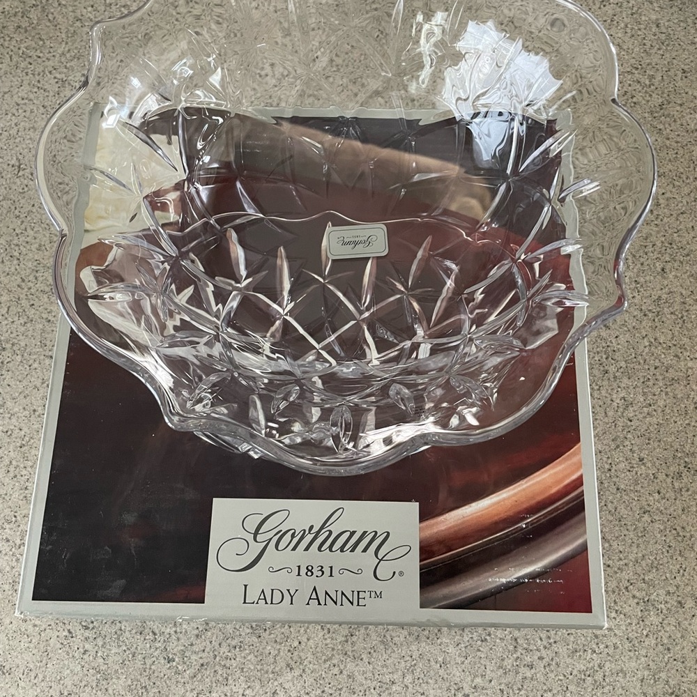 Lady Ann Crystal bowl